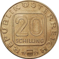 20 schilling - République