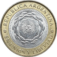 2 pesos - République