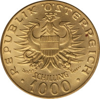1000 schilling - République