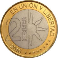 2 pesos - Republic