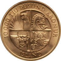 10000 kronur - Republic