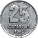 25 centavos - République