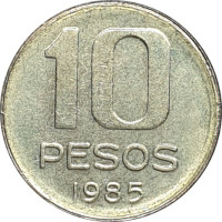 10 pesos - République