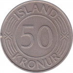 50 kronur - République