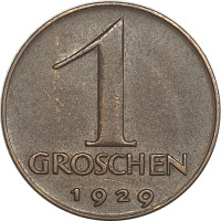 1 groschen - République