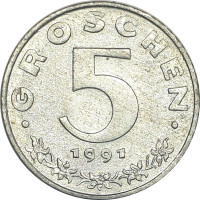 5 groschen - République