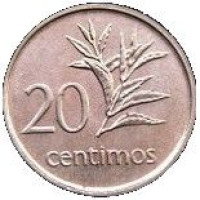 20 centimos - Republic