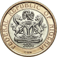 2 naira - République