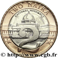 2 naira - République