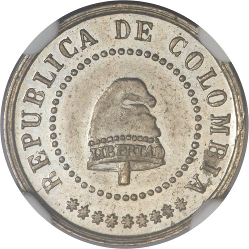 2 1/2 centavos - République de Colombie