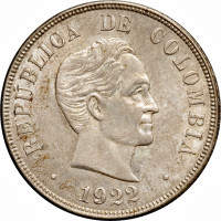 50 centavos - République de Colombie