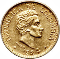 5 pesos - République de Colombie