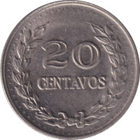 20 centavos - République de Colombie