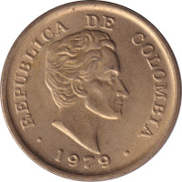 25 centavos - République de Colombie