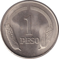 1 peso - République de Colombie