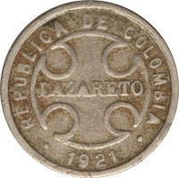 2 centavos - République de Colombie