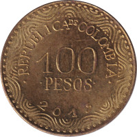 100 pesos - République de Colombie