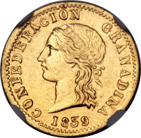 2 pesos - République de Nouvelle-Grenade