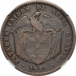 1 peso - République de Nouvelle-Grenade