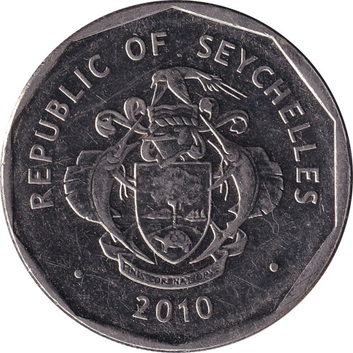 5 rupees - République