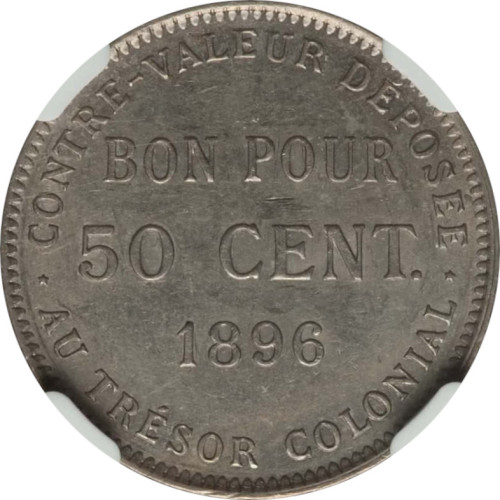 50 centimes - Réunion