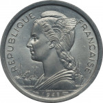 2 francs - Réunion