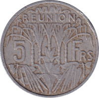 5 francs - Reunion