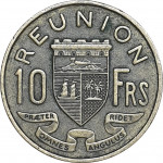 10 francs - Reunion