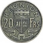 20 francs - Reunion