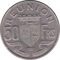 50 francs - Reunion