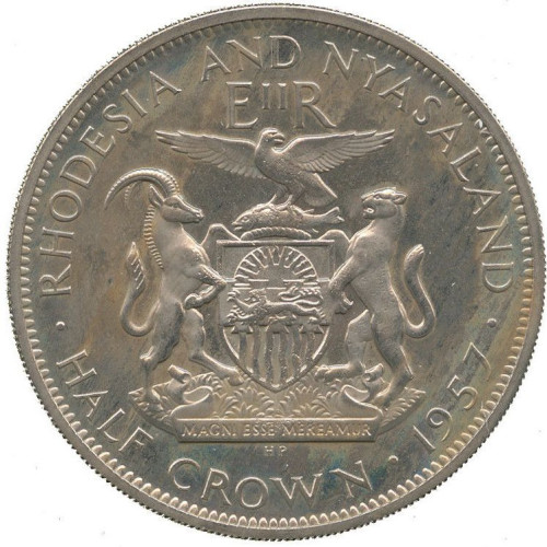 1/2 crown - Rhodesia and Nyasaland