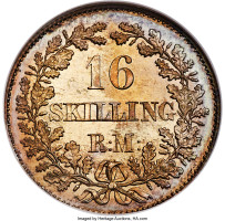 16 skilling - Rigsbankdaler