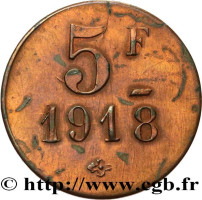 5 francs - Rochefort sur Mer