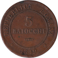 3 baiocchi - Roman Republic