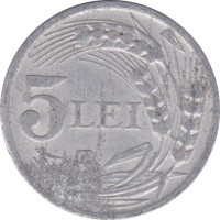 5 lei - Roumanie