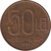 50 lei - Roumanie