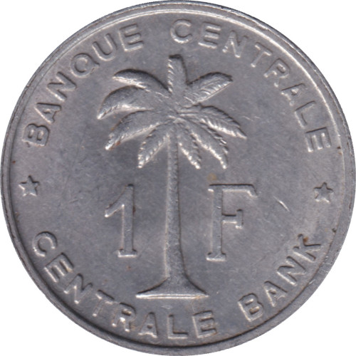 1 franc - Ruanda Urundi