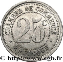25 centimes - Rufisque