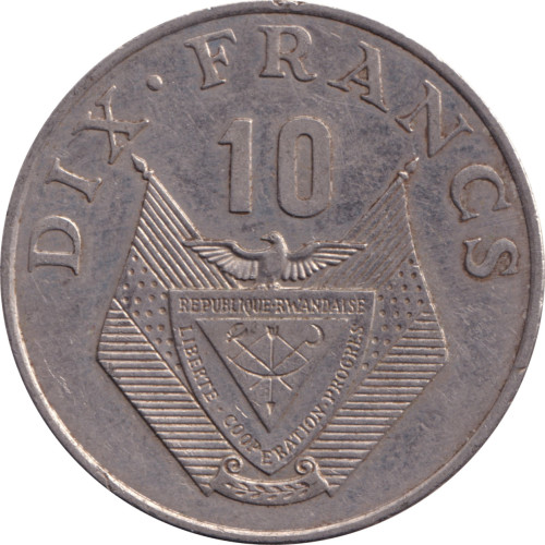 10 francs - Rwanda