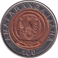 100 francs - Rwanda