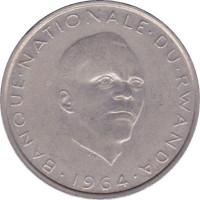 10 francs - Rwanda