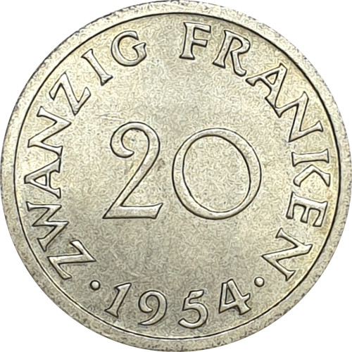 20 franken - Saarland