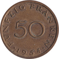 50 franken - Sarre