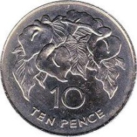 10 pence - Saint Hélène & Ascension