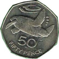50 pence - Sainte Hélène & Ascension