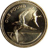 1 pound - Sainte Hélène & Ascension