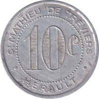 10 centimes - Saint Mathieu de Tréviers