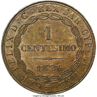 1 centesimo - Sardaigne