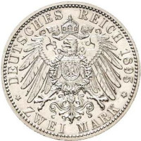 2 mark - Saxe-Cobourg-Gotha