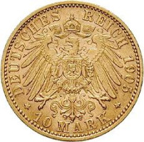 10 mark - Saxe-Cobourg-Gotha